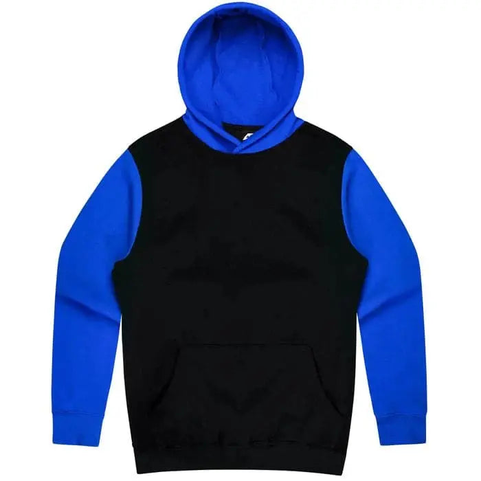 Aussie Pacific Monash Kids Hoodie 3530  Aussie Pacific BLACK/ELECTRIC ROYAL 4